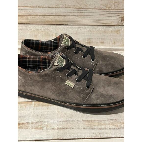 Eco Sneaks Simple Gray Suede Men's‎ Sneaker Shoe Size US 13 - Picture 4 of 9